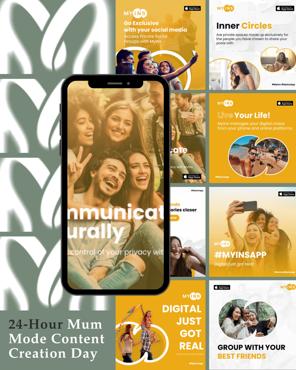 X12 Social media designs
