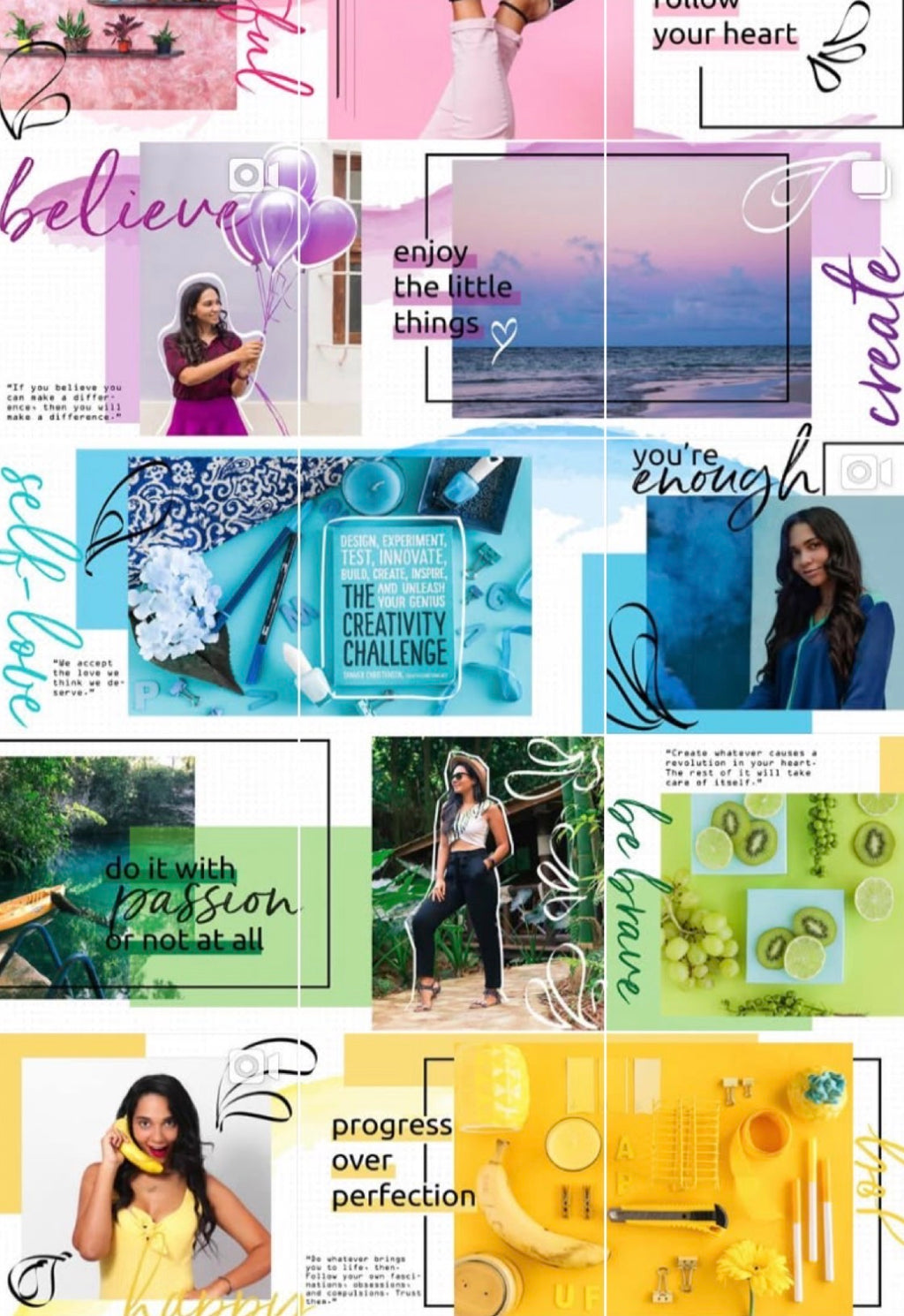 Premium Connecting Feed Template