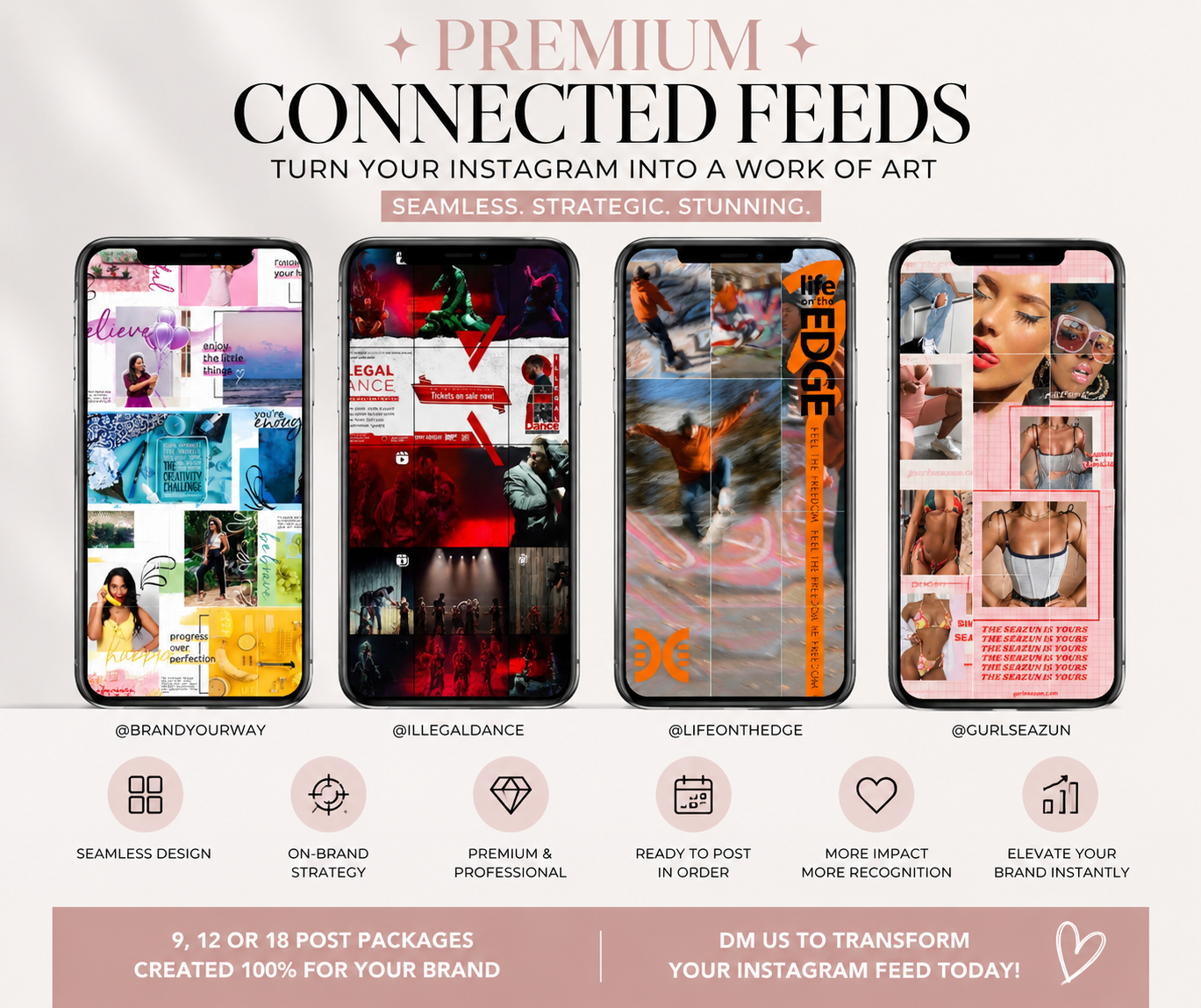 Premium Connecting Feed Template